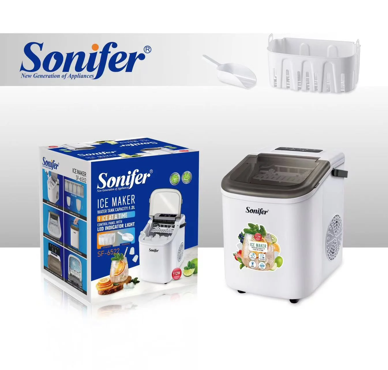 SONIFER SF-6522 Սառույց պատրաստող սարք
