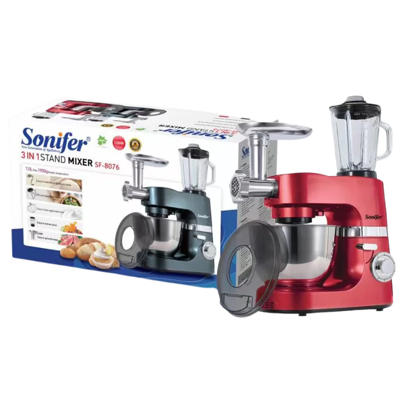 SONIFER SF-8076 Հարիչ 3-ը 1-ում Կարմիր