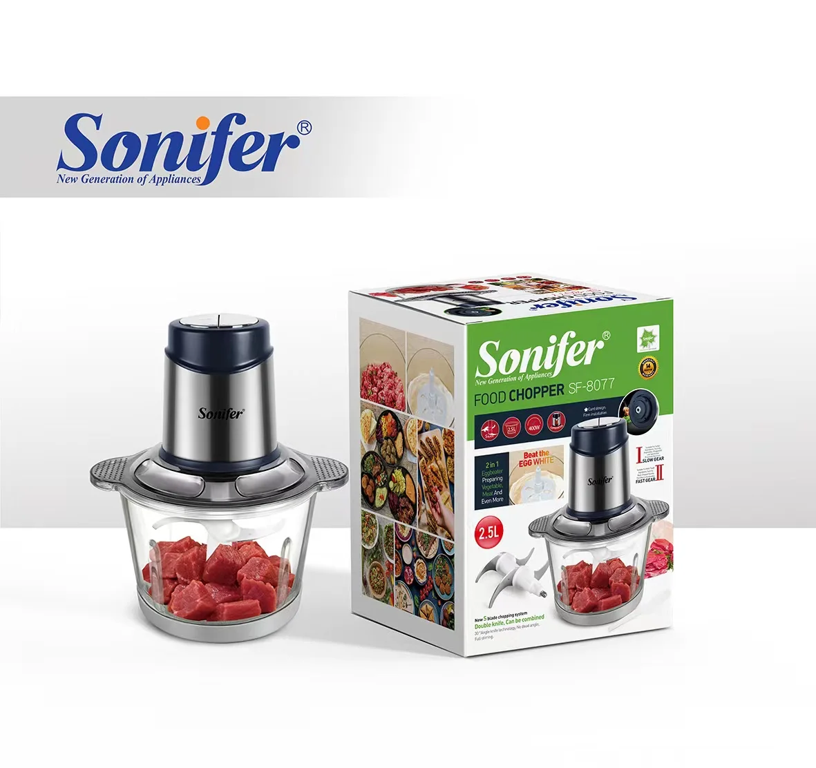 SONIFER SF-8077 ԲԼԵՆԴԵՐ "Chopper"