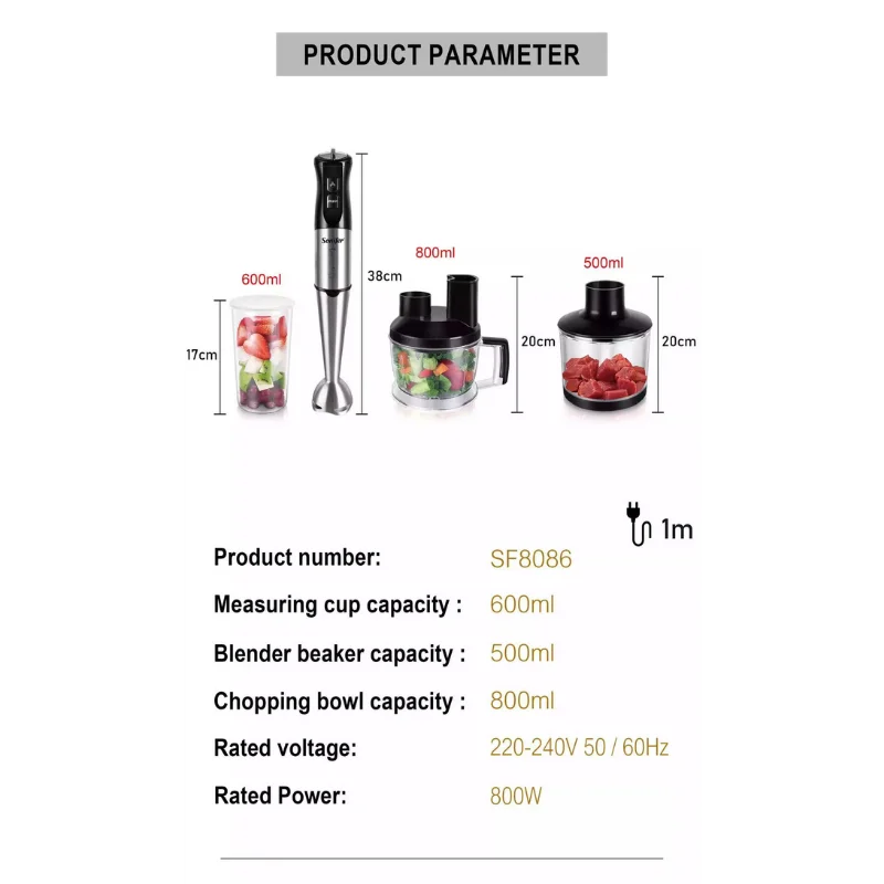 SONIFER SF-8086 ԲԼԵՆԴԵՐ 3