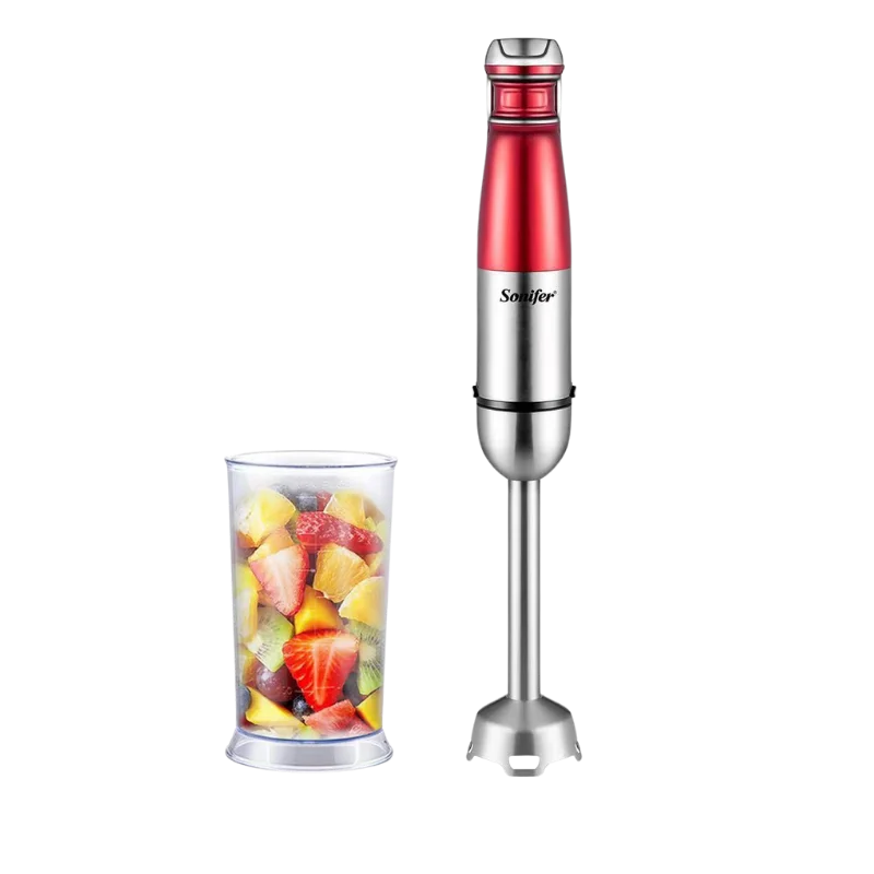 SONIFER SF-8093 Ձեռքի Բլենդեր Կարմիր 2