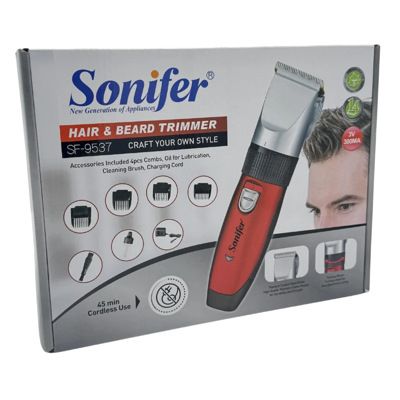 SONIFER SF-9537 Սափրիչ Կարմիր