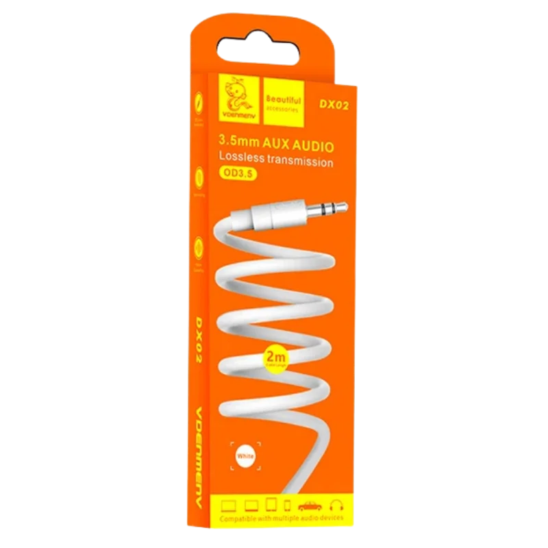 VDENMENV AUX DX02 Սպիտակ 2M