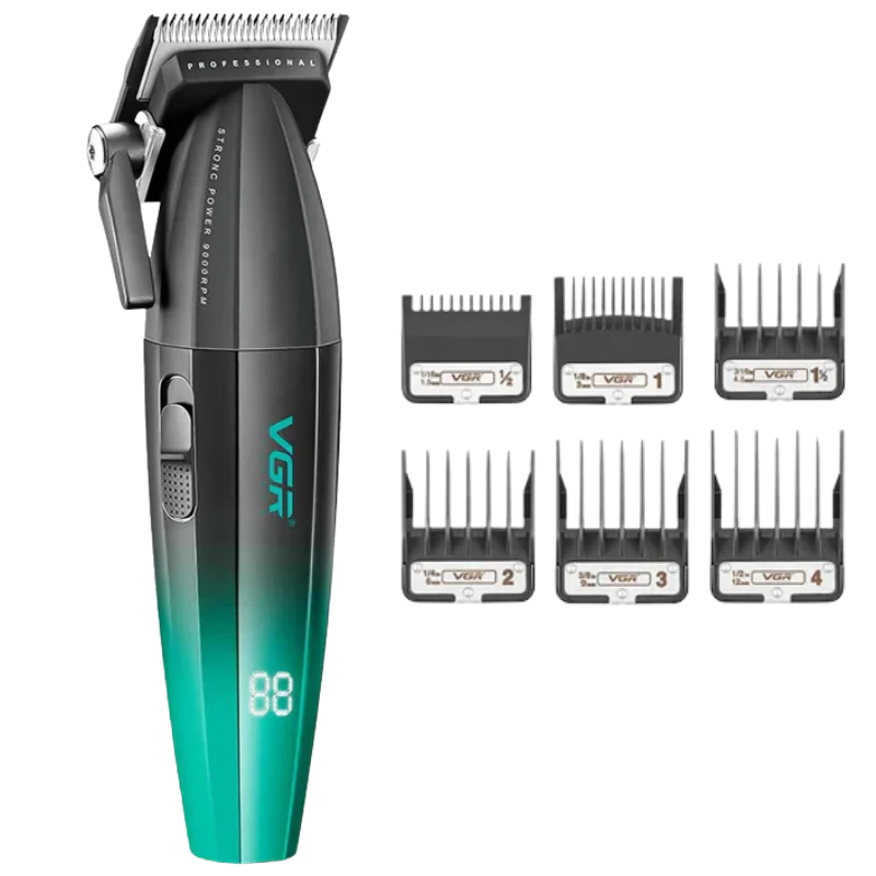 VGR V-003 Մազ Կտրող Սարք Կանաչ 3