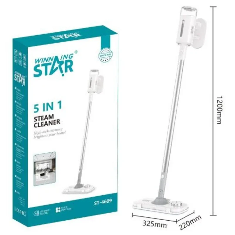 WINNING STAR ST-4609 Գոլորշիով մաքրող սարք 5-Ը 1-ՈՒՄ