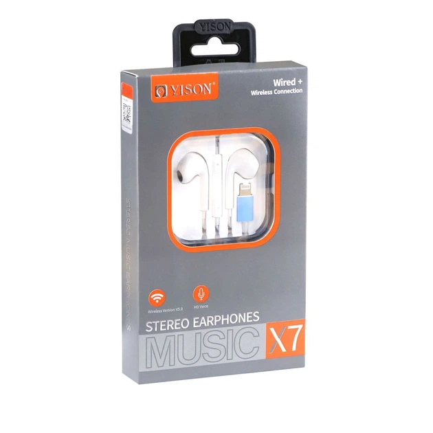 YISON X7 Ականջակալ Փոքր Լարով Ios Սպիտակ
