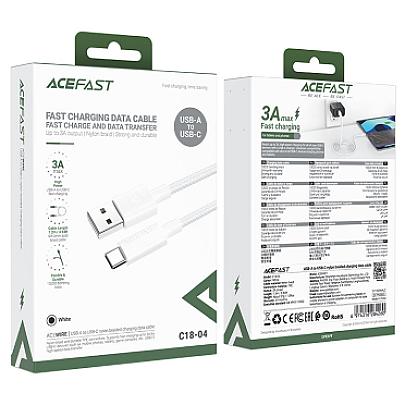 ACEFAST USB C18-04 Type-C Սպիտակ