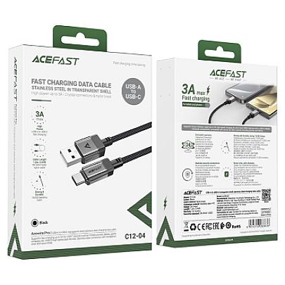 ACEFAST USB C12-04 Type-C Սև