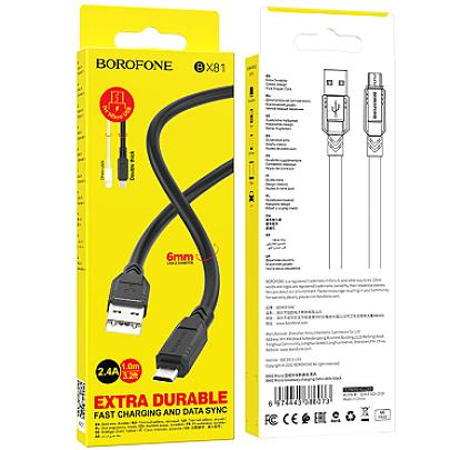 BOROFONE USB BX81 MICRO Սև