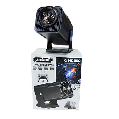 ANDOWL Q-HD899 Պրոյեկտոր + 2 Խաղային վահանակ