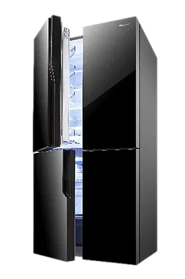 HISENSE Սառնարան NF56WC-BLACK Glass