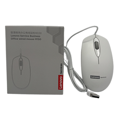 Lenovo M150 Լարային օպտիկական մկնիկ (Սպիտակ)
