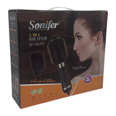 SONIFER SF-9579 Վարսահարդարիչ/Սանր 2-ը 1-ում