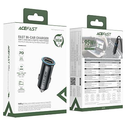 ACEFAST B16 Մեքենայի լիցքավորիչ, Մոխրագույն